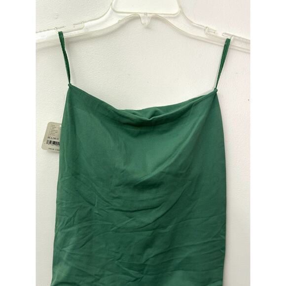 Free People Women's Green Tati Seamless Thong Tube Bodysuit M/L NWT - Picture 6 of 9